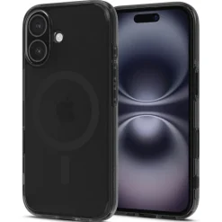 Etui SPIGEN ULTRA HYBRID ”T” MAG MAGSAFE IPHONE 16 FROST BLACK