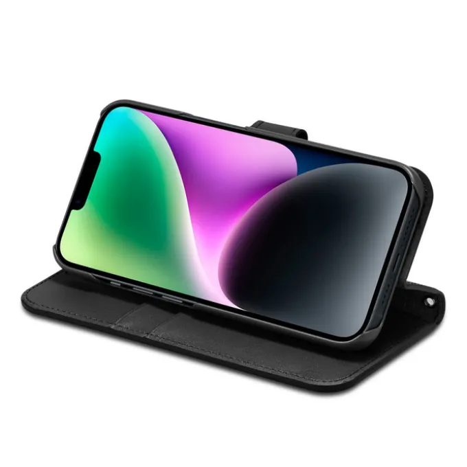 Etui Spigen Wallet S iPhone 14 Black Case