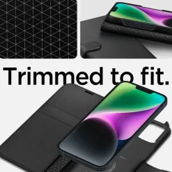 Etui Spigen Wallet S iPhone 14 Black Case
