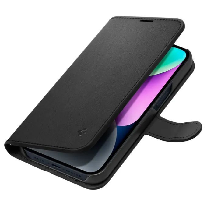 Etui Spigen Wallet S iPhone 14 Black Case