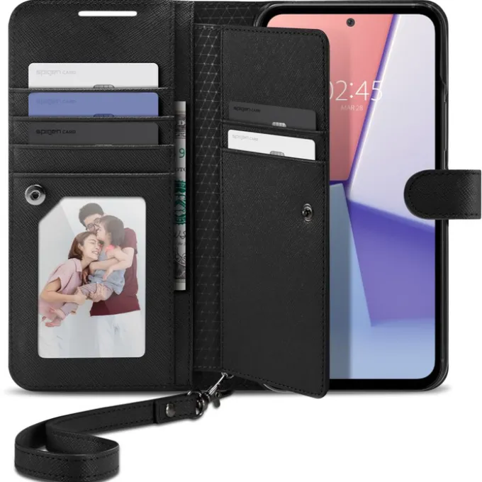 Etui SPIGEN Wallet ”s” Plus Galaxy A54 5G Black