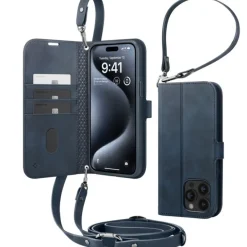 Etui Spigen Wallet ”s” Pro Iphone 15 Pro Navy