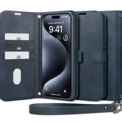 Etui Spigen Wallet ”s” Pro Iphone 15 Pro Max Navy