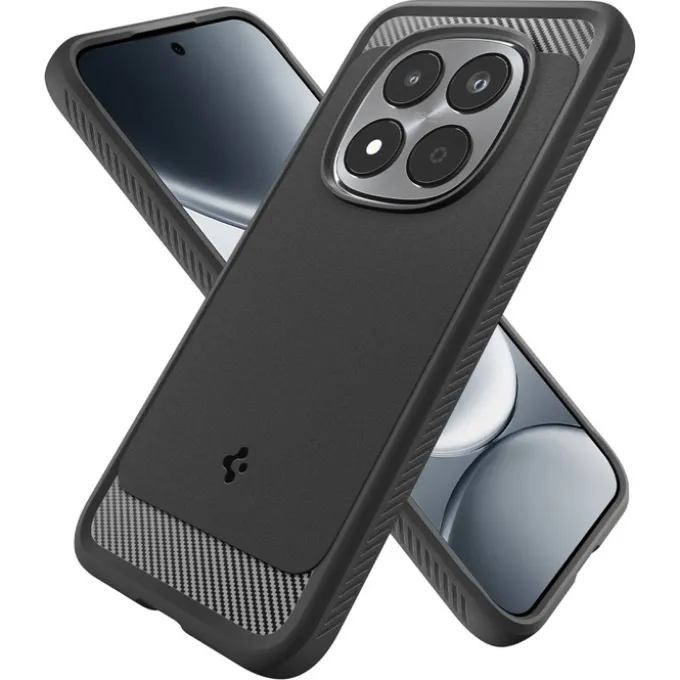 ETUI SPIGEN XIAOMI REDMI NOTE 15 PRO 5G RUGGED ARMOR MATTE BLACK