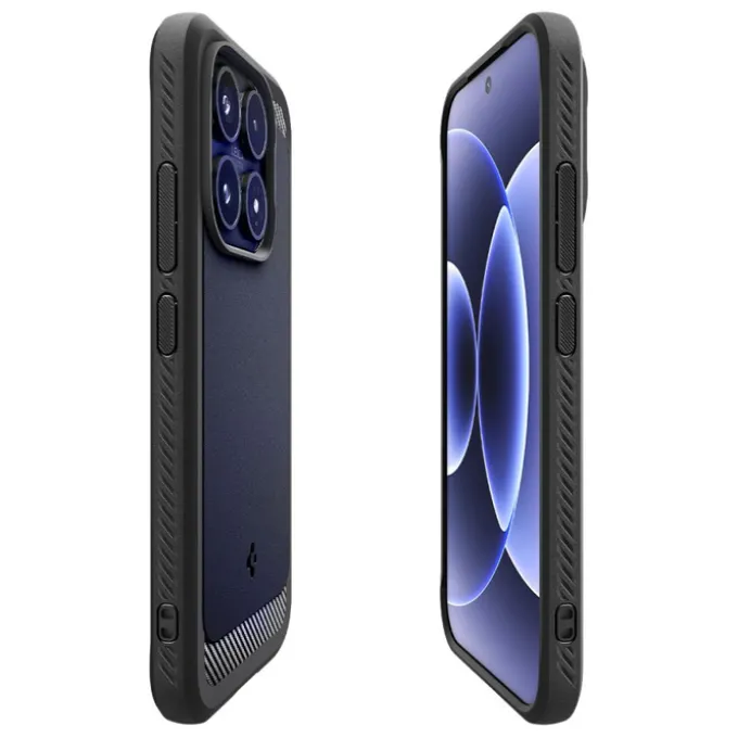 ETUI SPIGEN XIAOMI 17 RUGGED ARMOR MATTE BLACK