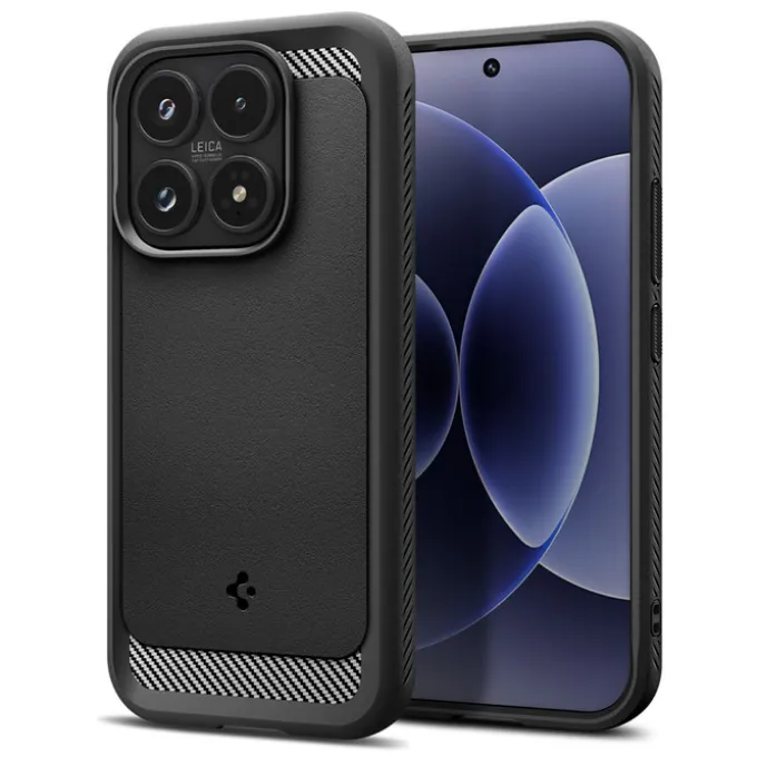 ETUI SPIGEN XIAOMI 17 RUGGED ARMOR MATTE BLACK