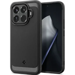 ETUI SPIGEN XIAOMI 15T PRO RUGGED ARMOR MATTE BLACK