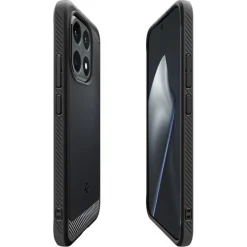 ETUI XIAOMI 15T SPIGEN RUGGED ARMOR MATOWE CZARNE