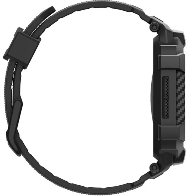 ETUI Z PASKIEM SPIGEN APPLE WATCH 11 46MM RUGGED ARMOR PRO 2 MATTE BLACK