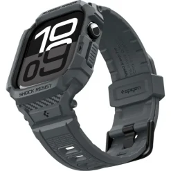 ETUI Z PASKIEM SPIGEN APPLE WATCH 11 46MM RUGGED ARMOR PRO 2 DARK GRAY