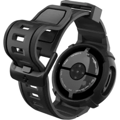 ETUI Z PASKIEM SPIGEN GOOGLE PIXEL WATCH 4 41MM RUGGED ARMOR PRO + STAND MATTE BLACK