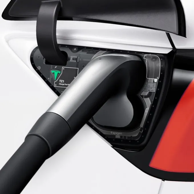 FOLIA OCHRONNA SPIGEN TESLA MODEL Y 3 CHARGE PORT WRAP ZERO ONE