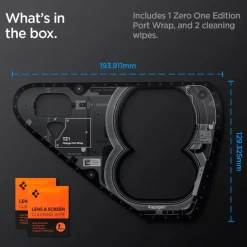 FOLIA OCHRONNA SPIGEN TESLA MODEL Y 3 CHARGE PORT WRAP ZERO ONE