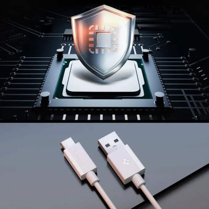 KABEL USB-C SPIGEN EB6010AC ESSENTIAL 60W 100CM BIAŁY