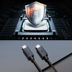 KABEL USB-C SPIGEN EB6020CC ESSENTIAL 60W 200CM CZARNY