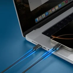 KABEL USB-C SPIGEN EB6010CC ESSENTIAL 60W 100CM CZARNY