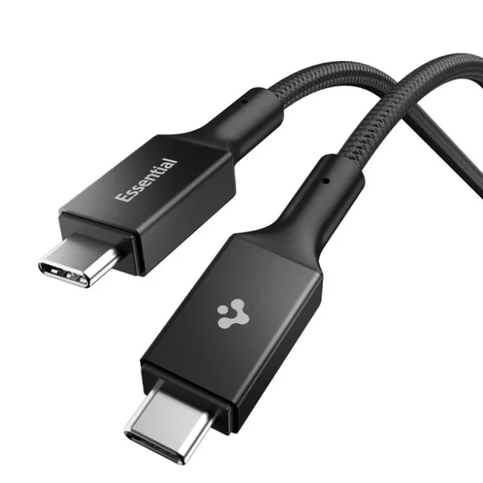 KABEL USB-C SPIGEN EB10010CC ESSENTIAL 100W 100CM CZARNY
