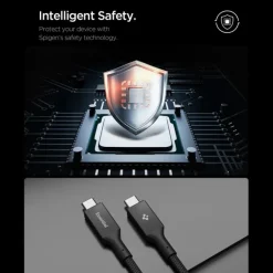 KABEL USB-C SPIGEN EB10010CC ESSENTIAL 100W 100CM CZARNY