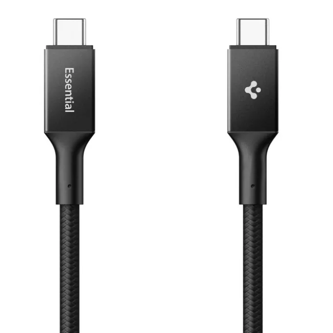 KABEL USB-C SPIGEN EB10010CC ESSENTIAL 100W 100CM CZARNY