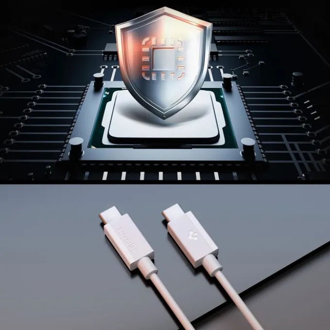 KABEL USB-C SPIGEN EB6020CC ESSENTIAL 60W 200CM BIAŁY