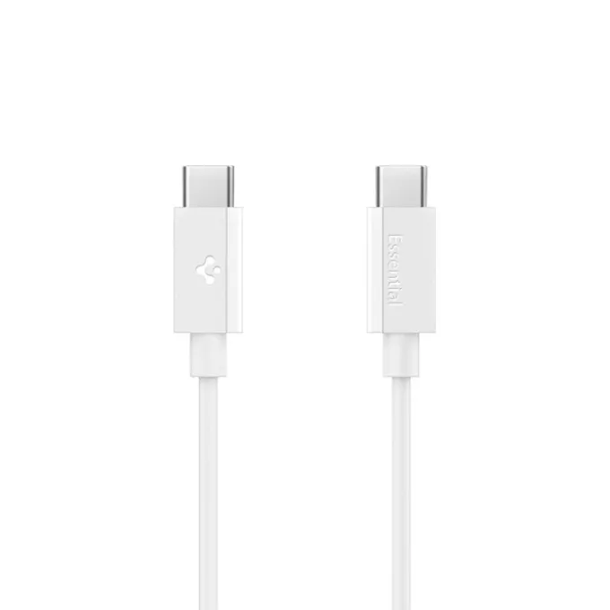 KABEL USB-C SPIGEN EB6020CC ESSENTIAL 60W 200CM BIAŁY