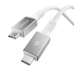 KABEL USB-C SPIGEN EB24015CC ESSENTIAL 240W 150CM BIAŁY