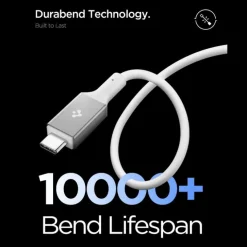 KABEL USB-C SPIGEN EB10020CC ESSENTIAL 100W 200CM BIAŁY