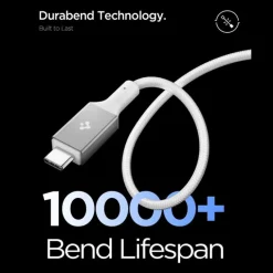 KABEL USB-C SPIGEN EB10010CC ESSENTIAL 100W 100CM BIAŁY