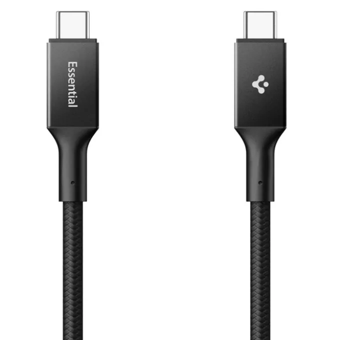 KABEL USB-C SPIGEN EB10015CC ESSENTIAL 100W 150CM CZARNY