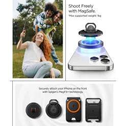 KIJEK SELFIE SPIGEN S582W BLUETOOTH STATYW CZARNY