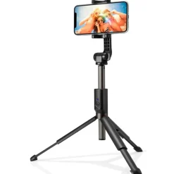 Kijek selfie Statyw SPIGEN S540w Wireless Selfie Stick Tripod Black