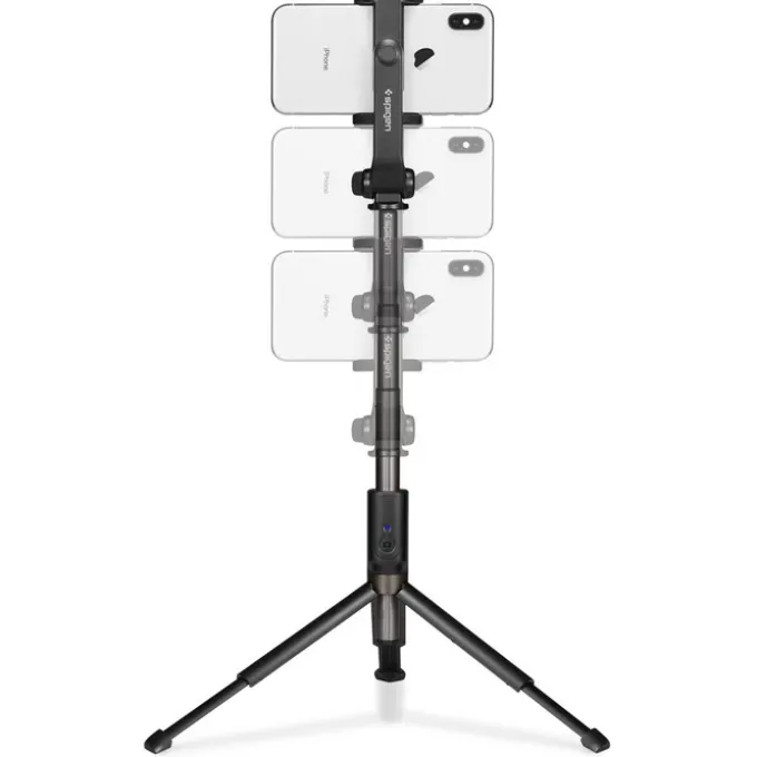 Kijek selfie Statyw SPIGEN S540w Wireless Selfie Stick Tripod Black