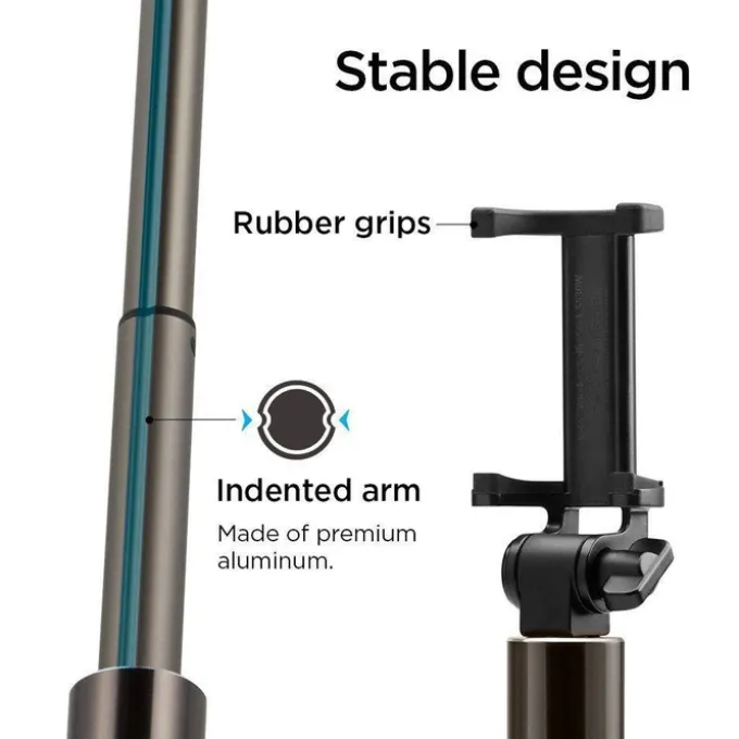 Kijek Selfie Stick SPIGEN S530w Bluetooth Czarny
