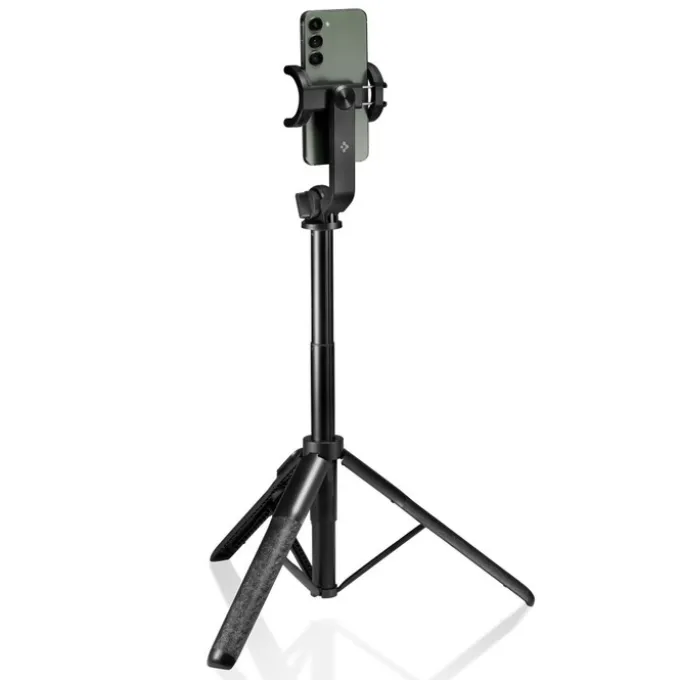 Kijek Spigen S560w Bluetooth Selfie Stick Tripod Black