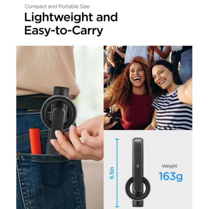 Kijek Spigen S570w Magsafe Bluetooth Selfie Stick Tripod Black