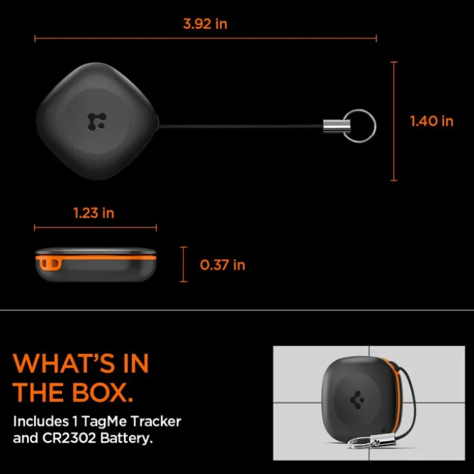 LOKALIZATOR SPIGEN TAGME BLUETOOTH TRACKER BLACK