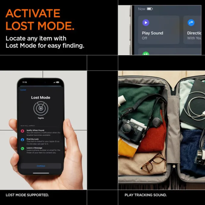 LOKALIZATOR SPIGEN TAGME BLUETOOTH TRACKER BLACK