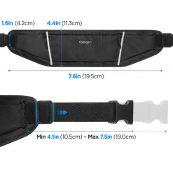 OPASKA NA RAMIĘ SPIGEN A710 DYNAMIC SHIELD WAIST BAG BLACK