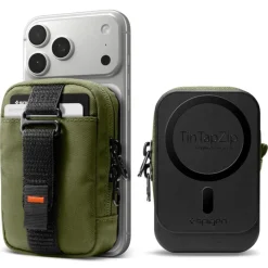 ORGANIZER MAGSAFE SPIGEN POUCH TINTAPZIP OLIVE GREEN