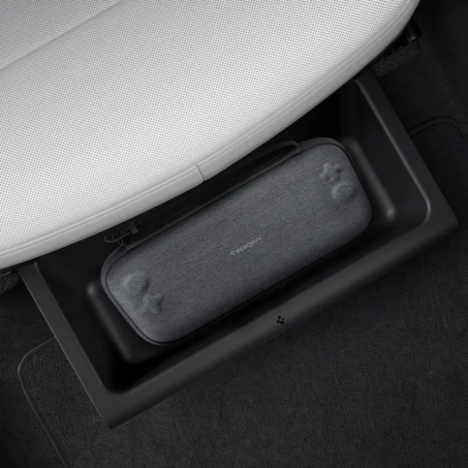 ORGANIZER POD SIEDZENIE SPIGEN TESLA MODEL Y JUNIPER 2PACK CZARNY