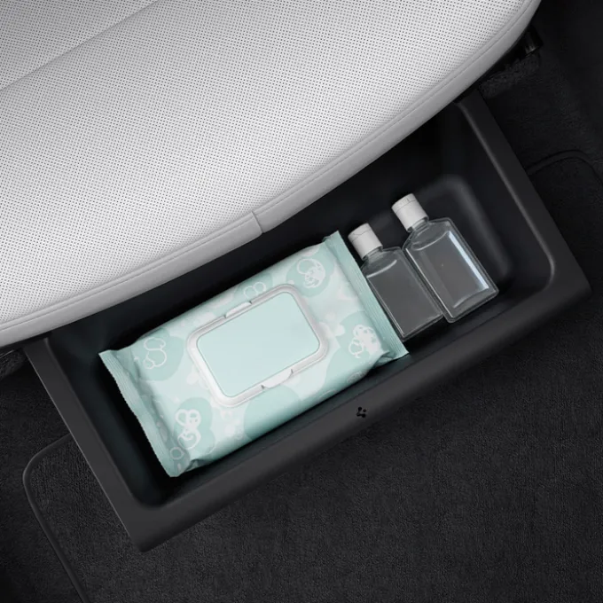 ORGANIZER POD SIEDZENIE SPIGEN TESLA MODEL Y JUNIPER 2PACK CZARNY