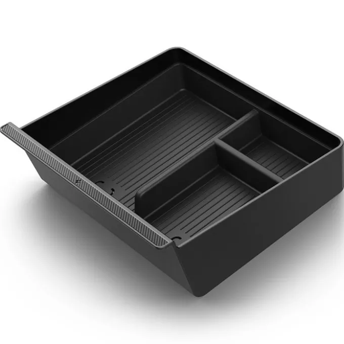 ORGANIZER SPIGEN TESLA MODEL 3 2024 CONSOLE ORGANIZER BOTTOM BLACK