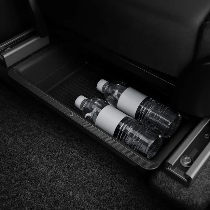 ORGANIZER SPIGEN TESLA MODEL Y UNDERSEAT STORAGE BOX BLACK