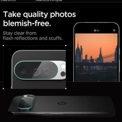 OSŁONA APARATU SPIGEN GOOGLE PIXEL 10 PRO XL OPTIK GLAS.TR CAMERA PROTECTOR 2-PACK CRYSTAL CLEAR