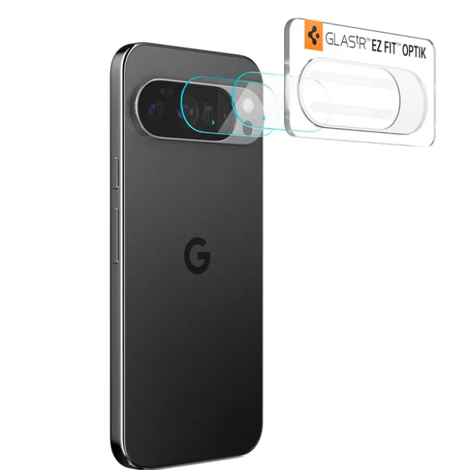 OSŁONA APARATU SPIGEN GOOGLE PIXEL 10 PRO XL OPTIK GLAS.TR CAMERA PROTECTOR 2-PACK CRYSTAL CLEAR