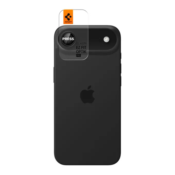 OSŁONA APARATU SPIGEN IPHONE 17 AIR OPTIK PRO GLAS.TR ”EZ FIT” CAMERA PROTECTOR 2-PACK BLACK