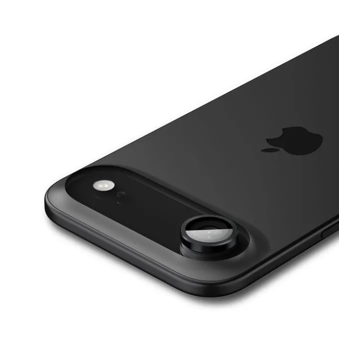 OSŁONA APARATU SPIGEN IPHONE 17 AIR OPTIK PRO GLAS.TR ”EZ FIT” CAMERA PROTECTOR 2-PACK BLACK