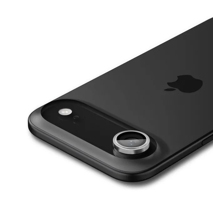 OSŁONA APARATU SPIGEN IPHONE 17 AIR OPTIK PRO GLASS.TR ”EZ”FIT CAMERA PROTECTOR 2-PACK SILVER