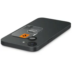 OSŁONA APARATU SPIGEN IPHONE 17e/16e OPTIK PRO GLAS.TR ”EZ FIT” CAMERA PROTECTOR 2-PACK CZARNA