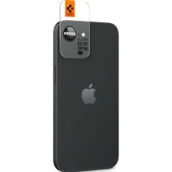 OSŁONA APARATU SPIGEN IPHONE 17e/16e OPTIK PRO GLAS.TR ”EZ FIT” CAMERA PROTECTOR 2-PACK CZARNA